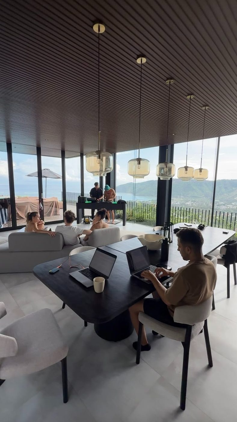 A considered workspace, ordered and unhurried.